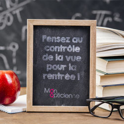 Contrôle de la vue pour la rentrée !